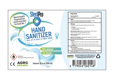 500 mL Bottle (Steril Pro 500ml)